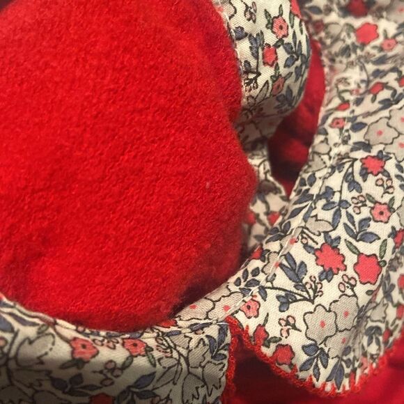 Callie Red Fleece Dress Marco & Lizzy 2T - Picture 7 of 10